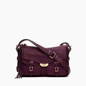 Rag & Bone Field Messenger - Merlot